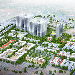 Toà nhà chung cư HH1HH2 & HH3HH4- Lạch Tray